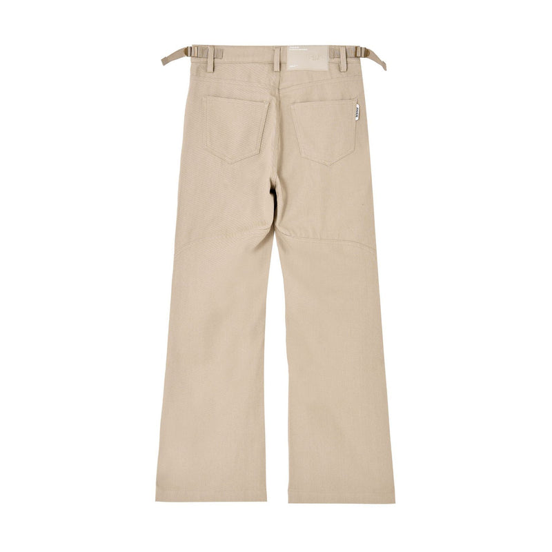 American Workwear Khaki Pleated All-matching Straight Loose Casual Pants