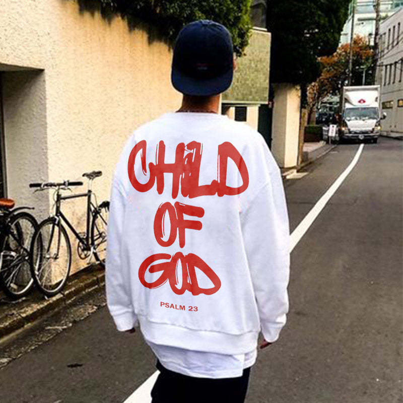 Child Of God Print Sweatshirt