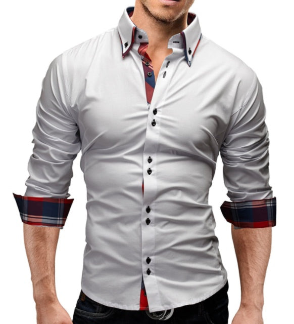 Classic Inner Slim Men Shirt