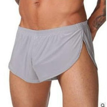 Men's Underwear Silky Round Edge Sports Underwear Home Shorts