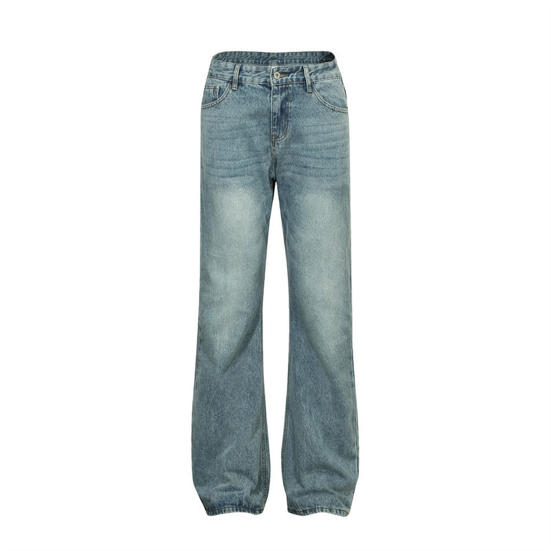 Street Fashion Jeans Men's Washed Loose