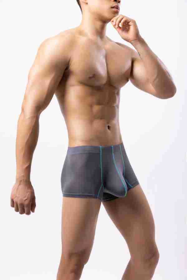 Ice Silk Underwear For Men, Quick Drying, Cool Feeling, Breathable Large Bag