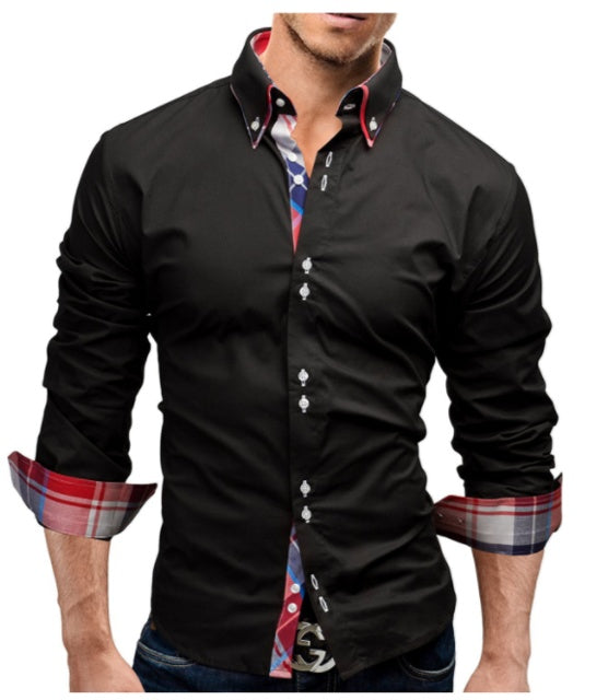 Classic Inner Slim Men Shirt