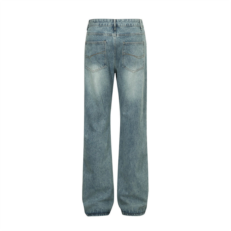 Street Fashion Jeans Men's Washed Loose