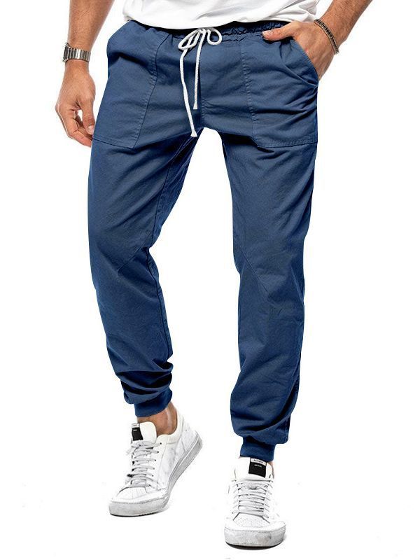 Spring And Autumn Men's Casual Pants Loose Tappered Trousers Leisure Sports Outdoor Overalls