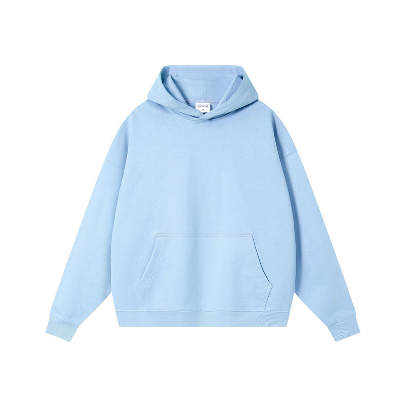 Drop Shoulder Hooded Pullover Men's Autumn And Winter Hoodie