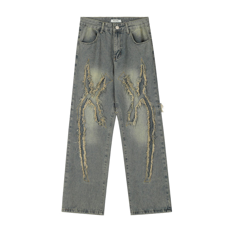 American Retro Original Niche Loose Jeans